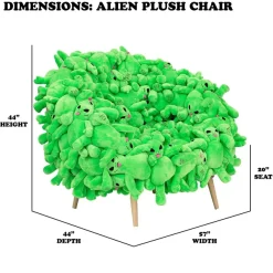 Unisex Ripndip Alien Plush Chair