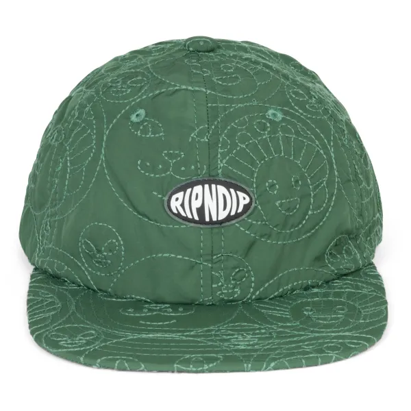 Unisex Ripndip Barry Bonds 6 Panel Quilted Strapback