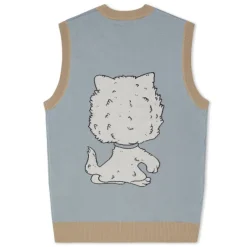 Unisex Ripndip Big Head Knit Sweater Vest