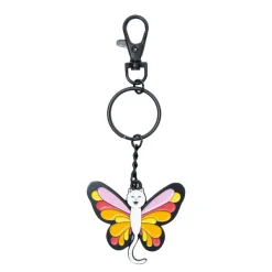 Unisex Ripndip Butterfly Nerm Metal Keychain