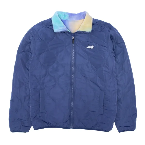 Unisex Ripndip Castanza Reversible Brushed Fleece Quilted Jacket
