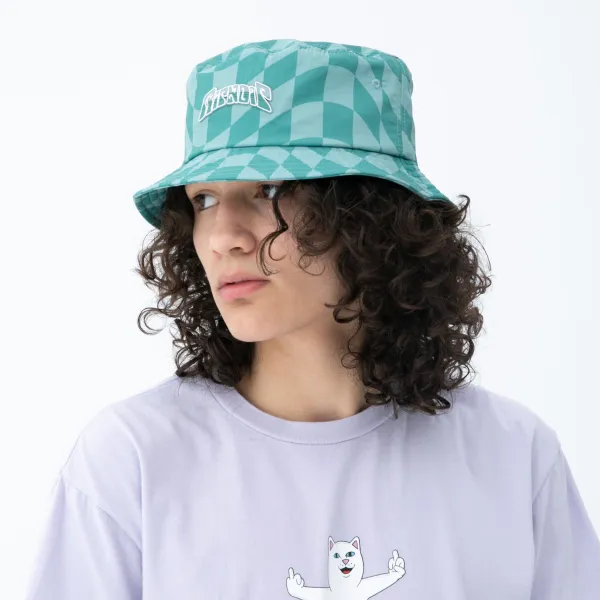 Unisex Ripndip Checked Bucket Hat