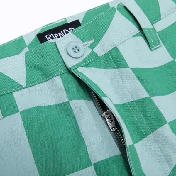 Unisex Ripndip Checked Cargo Pants