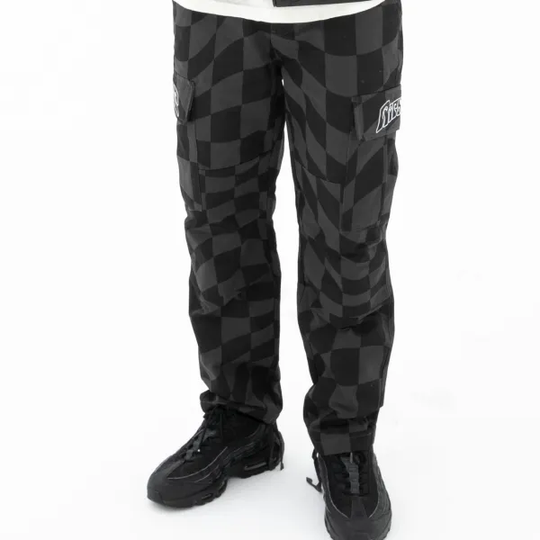 Unisex Ripndip Checked Cargo Pants