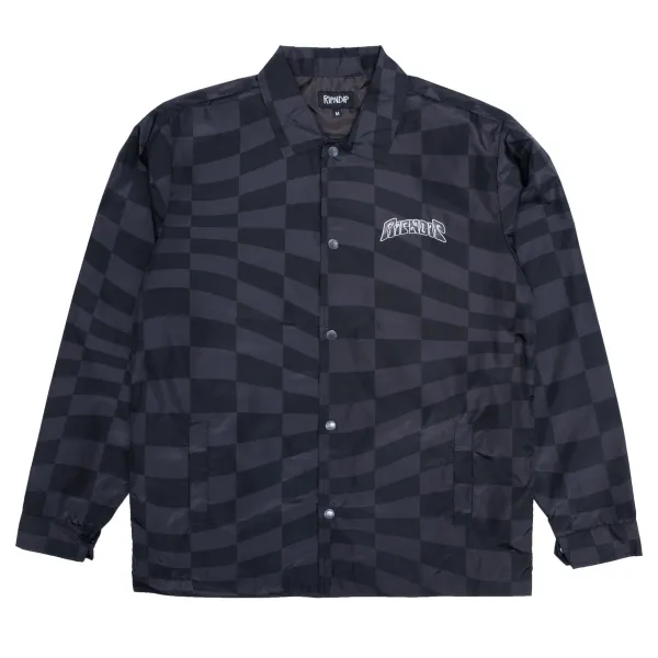 Unisex Ripndip Checked Coaches Jacket