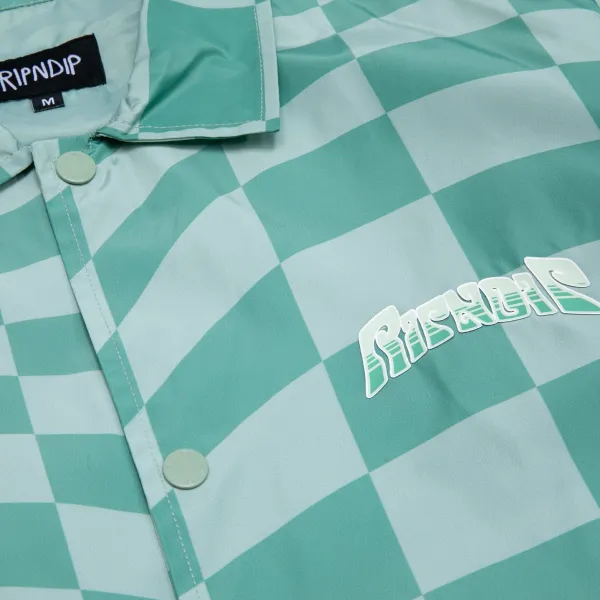 Unisex Ripndip Checked Coaches Jacket