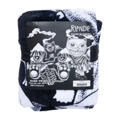 Unisex Ripndip Dark Twisted Fantasy Fleece Blanket