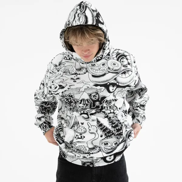Unisex Ripndip Dark Twisted Fantasy Hoodie