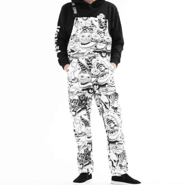 Unisex Ripndip Dark Twisted Fantasy Overalls
