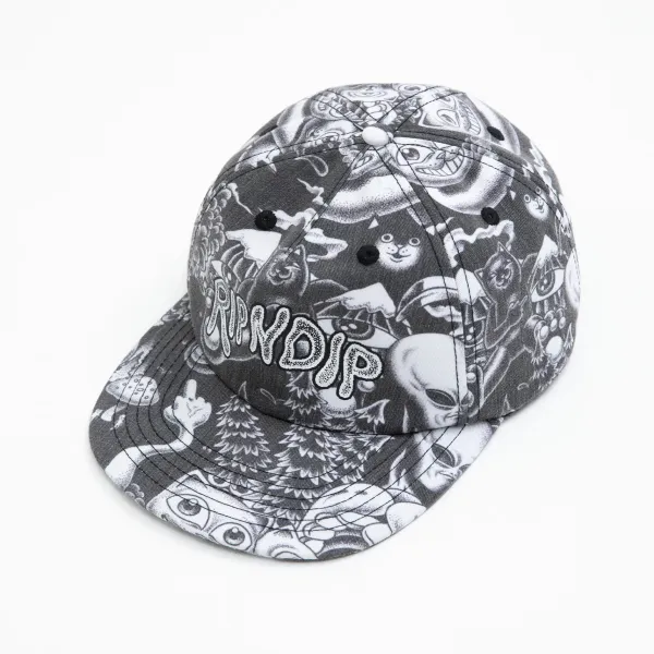Unisex Ripndip Dark Twisted Fantasy 6 Panel Hat