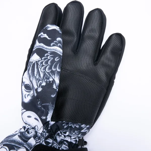 Unisex Ripndip Dark Twisted Fantasy Snow Gloves