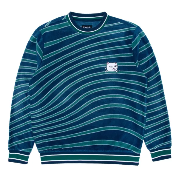 Unisex Ripndip Dizzy Nermal Polar Fleece Crewneck