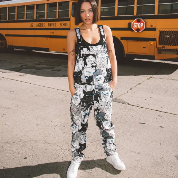 Unisex Ripndip Family Tree Twill Overalls