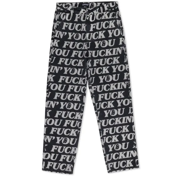 Unisex Ripndip Fuckin Fuck Denim Pants