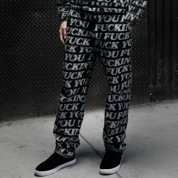 Unisex Ripndip Fuckin Fuck Denim Pants