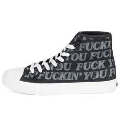 Unisex Ripndip Fuckin Fuck High Top Shoes