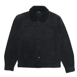 Unisex Ripndip Fucking Fuck Denim Sherpa Jacket