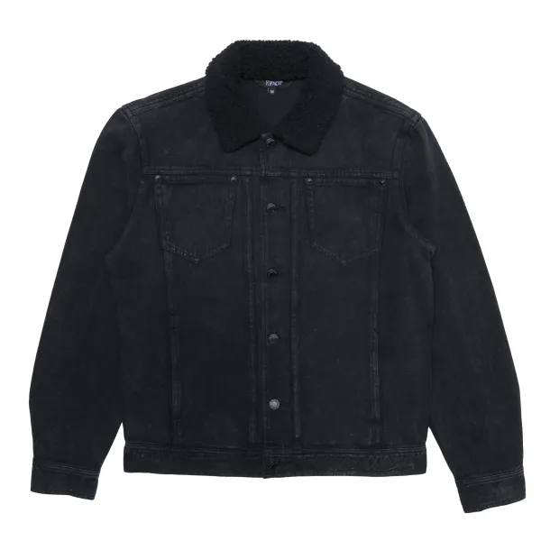 Unisex Ripndip Fucking Fuck Denim Sherpa Jacket