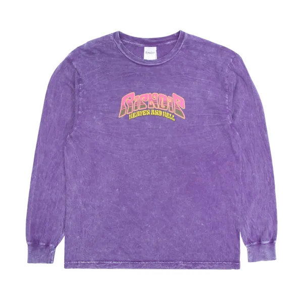 Unisex Ripndip Heaven And Heck Battle Long Sleeve