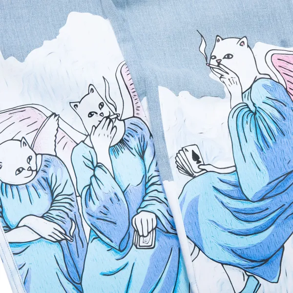 Unisex Ripndip Heaven And Hell Denim Pants