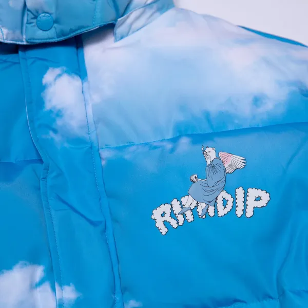Unisex Ripndip Heaven And Hell Puffer Jacket
