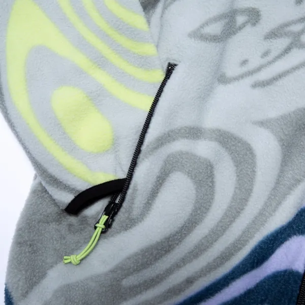 Unisex Ripndip Hypnotic Polar Fleece Jacket