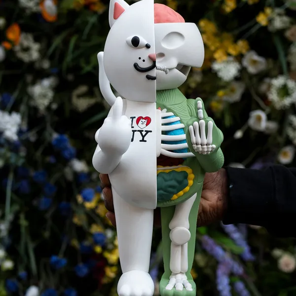 Unisex Ripndip I Heart Ny Nerm Anatomy Vinyl Figure