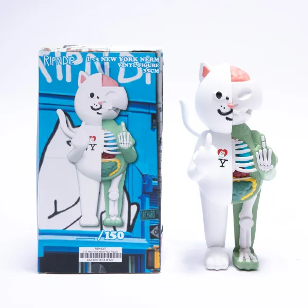 Unisex Ripndip I Heart Ny Nerm Anatomy Vinyl Figure