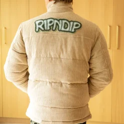 Unisex Ripndip Intertwined Corduroy Puffer Jacket
