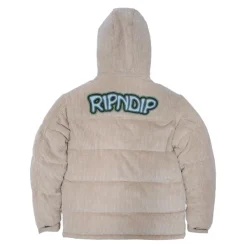 Unisex Ripndip Intertwined Corduroy Puffer Jacket