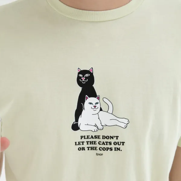 Unisex Ripndip Keep The Cats In Tee