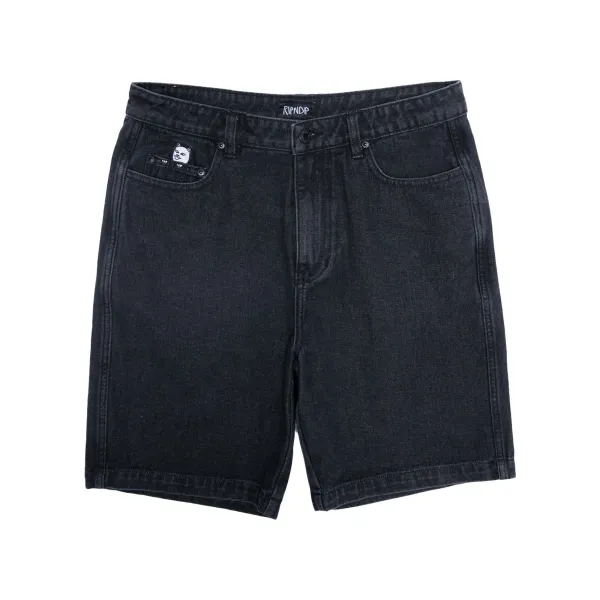 Unisex Ripndip La Brea Denim Shorts