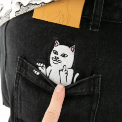 Unisex Ripndip La Brea Denim Shorts