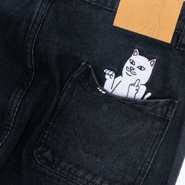 Unisex Ripndip La Brea Denim Shorts