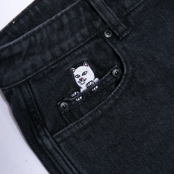 Unisex Ripndip La Brea Denim Shorts