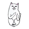 Unisex Ripndip Lord Nermal 4Ft Rug