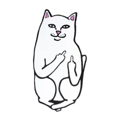 Unisex Ripndip Lord Nermal 4Ft Rug