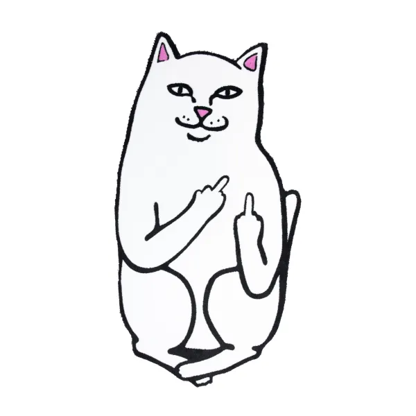 Unisex Ripndip Lord Nermal 4Ft Rug