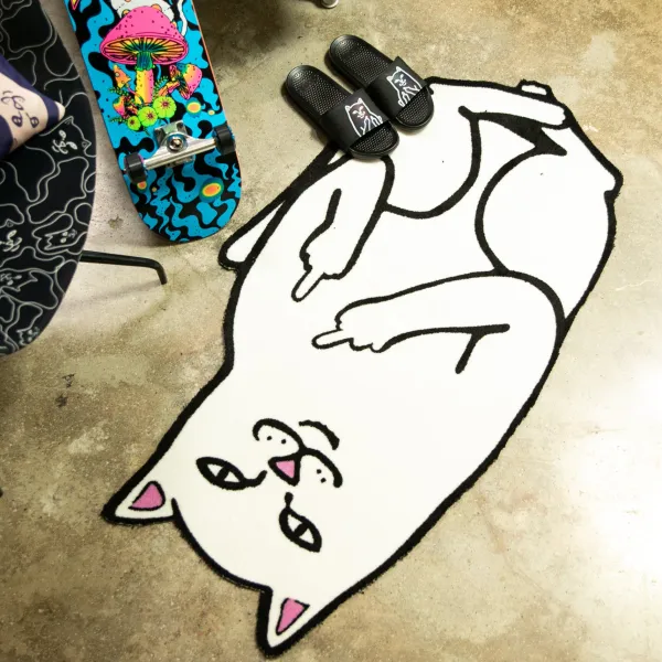 Unisex Ripndip Lord Nermal 4Ft Rug