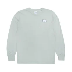 Unisex Ripndip Lord Nermal Pocket Long Sleeve
