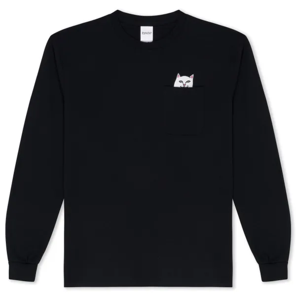 Unisex Ripndip Lord Nermal Pocket L/S