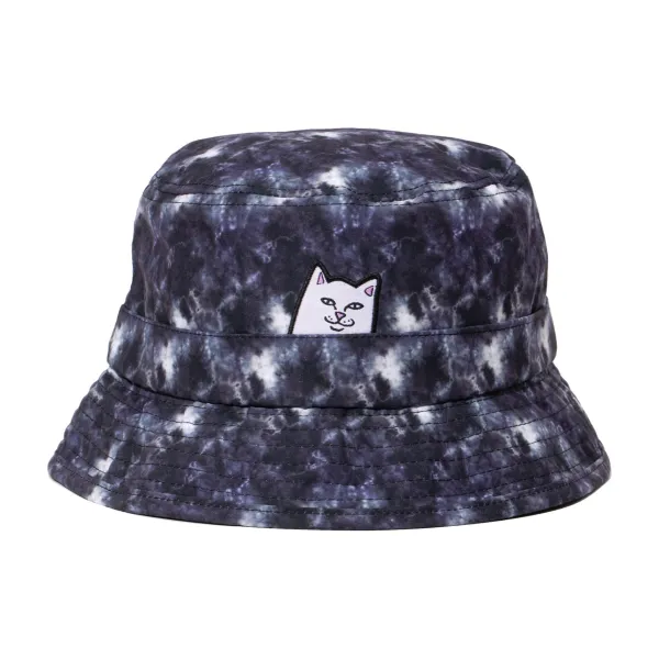 Unisex Ripndip Lord Nermal Tie Dye Bucket Hat