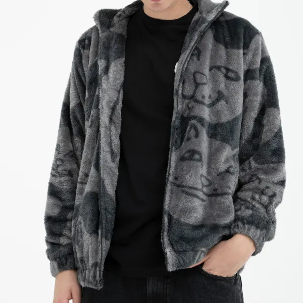 Unisex Ripndip Many Faces Sherpa Jacket