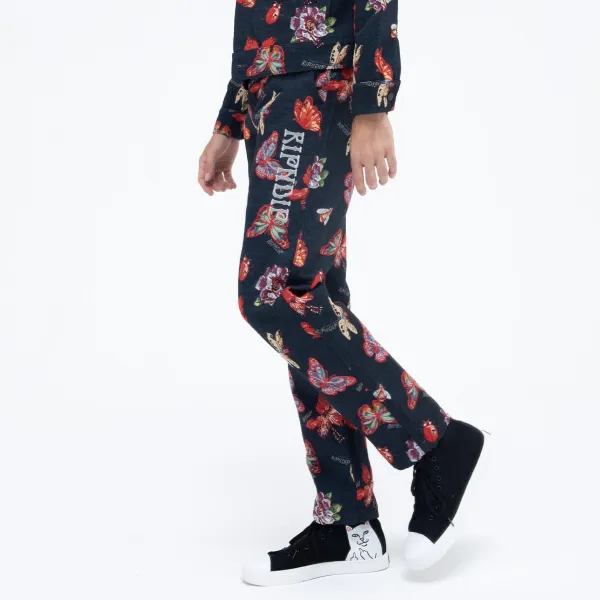 Unisex Ripndip Monarch Butterfly Pants