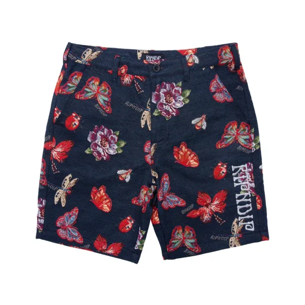 Unisex Ripndip Monarch Butterfly Shorts
