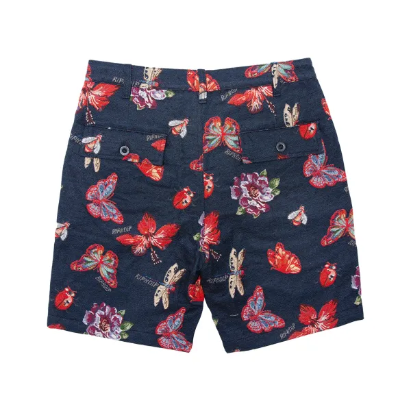 Unisex Ripndip Monarch Butterfly Shorts