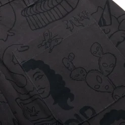 Unisex Ripndip Nerm Doodle Cotton Twill Pants