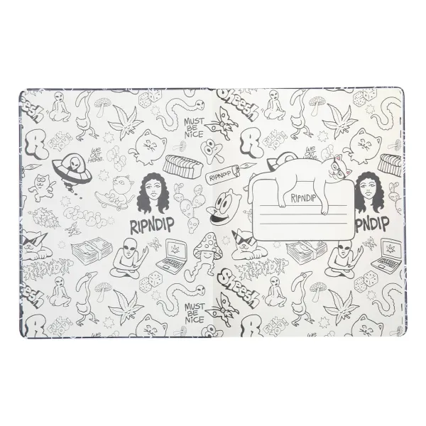 Unisex Ripndip Nerm Doodle Notebook