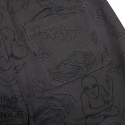 Unisex Ripndip Nerm Doodle Twill Shorts