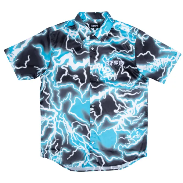 Unisex Ripndip Nikola Short Sleeve Button Up